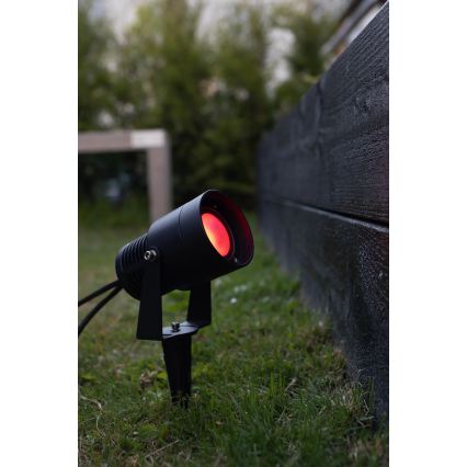 Markslöjd 108404 - Lampada da esterno LED RGBW GARDEN24 LED/6W/24V 30 cm IP44 nera