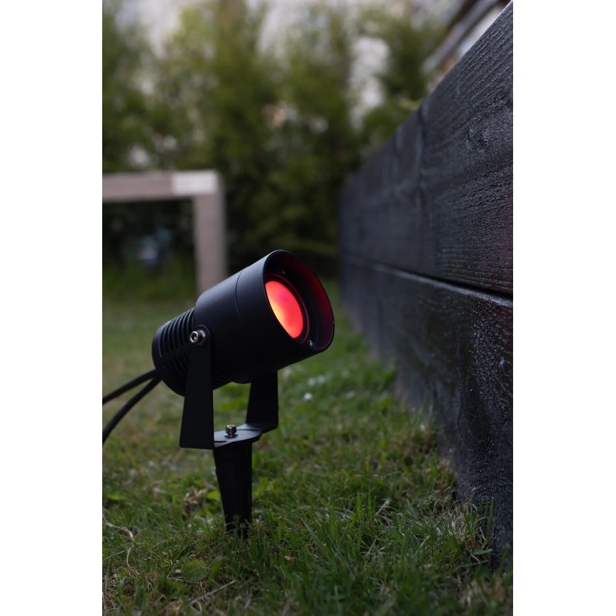 Markslöjd 108404 - Lampada da esterno LED RGBW GARDEN24 LED/6W/24V 30 cm IP44 nera