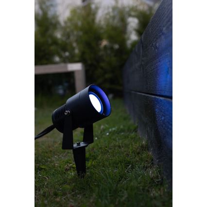 Markslöjd 108404 - Lampada da esterno LED RGBW GARDEN24 LED/6W/24V 30 cm IP44 nera