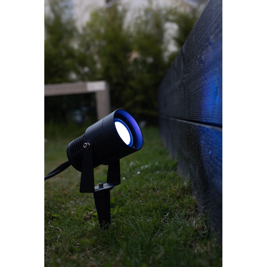 Markslöjd 108404 - Lampada da esterno LED RGBW GARDEN24 LED/6W/24V 30 cm IP44 nera