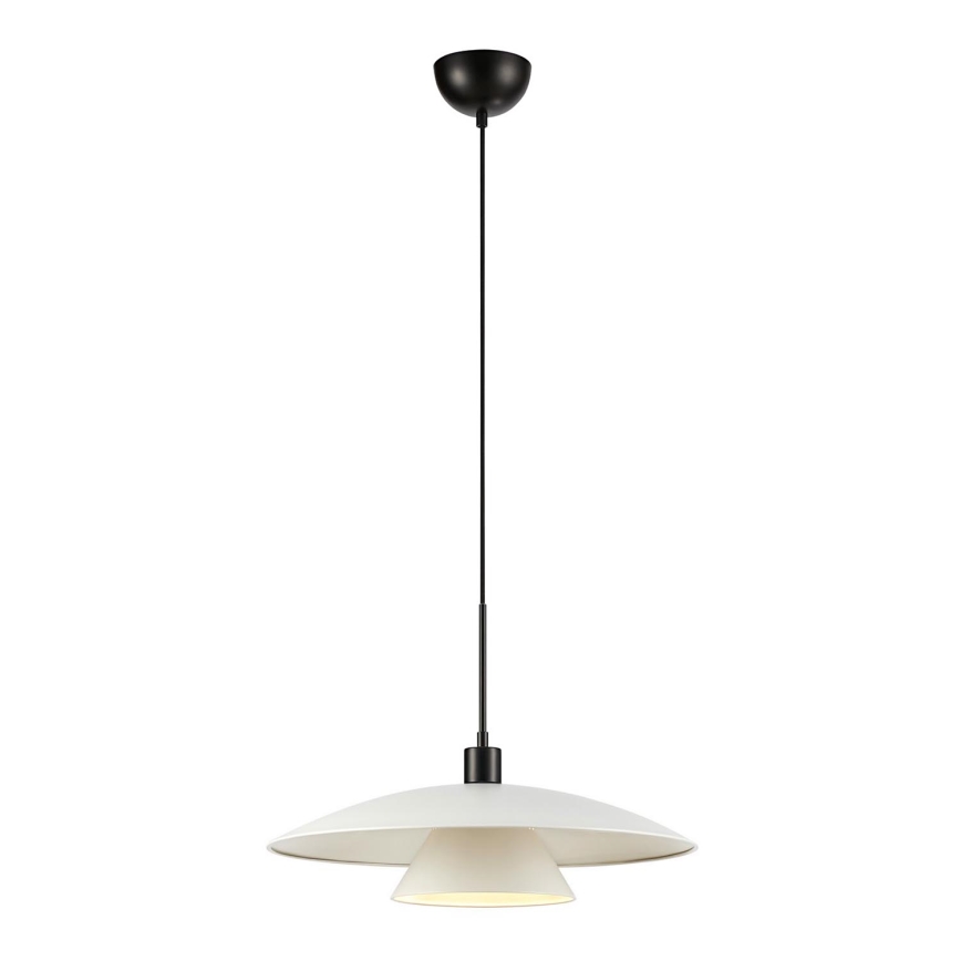 Markslöjd 108430 - Lampadario a sospensione con filo MILLINGE 1xE27/40W/230V bianco