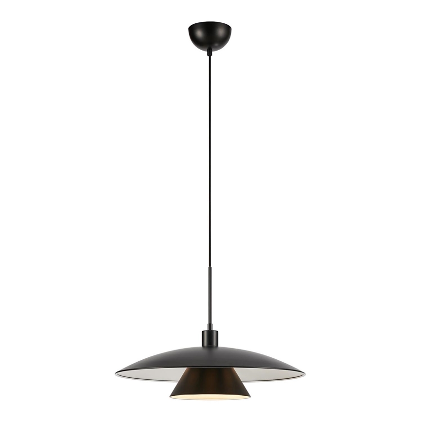 Markslöjd 108431 - Lampadario a sospensione con filo MILLINGE 1xE27/40W/230V nero