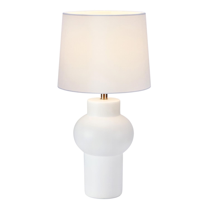 Markslöjd 108450 - Lampada da tavolo SHAPE 1xE27/40W/230V bianco