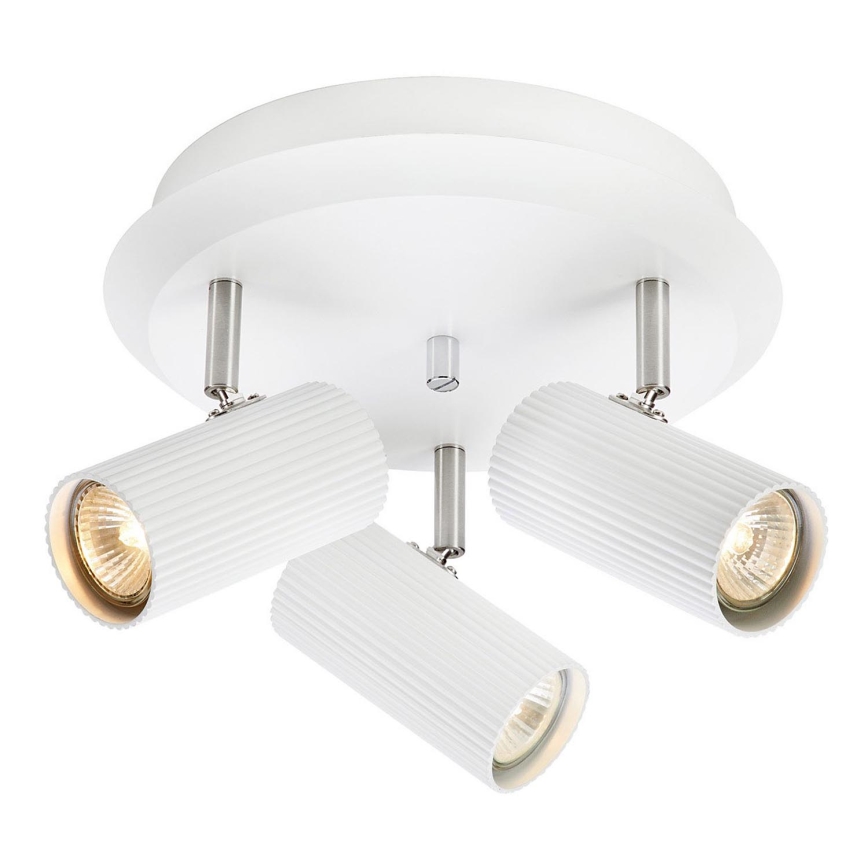 Markslöjd 108464 - Luce Spot COSTILLA 3xGU10/7W/230V bianco