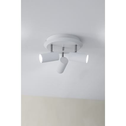 Markslöjd 108464 - Luce Spot COSTILLA 3xGU10/7W/230V bianco