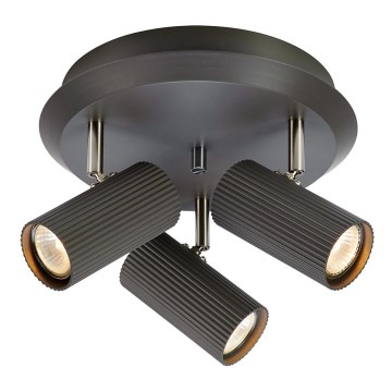 Markslöjd 108471 - Luce Spot COSTILLA 3xGU10/7W/230V antracite