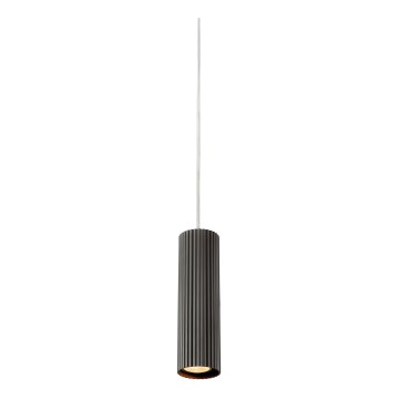 Markslöjd 108472 - Lampadario a sospensione con filo COSTILLA 1xGU10/7W/230V antracite