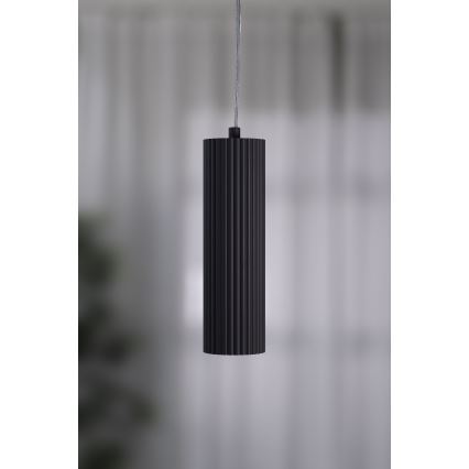 Markslöjd 108472 - Lampadario a sospensione con filo COSTILLA 1xGU10/7W/230V antracite