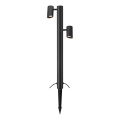 Markslöjd 108486 - lampada LED da esterno GARDEN24 2xLED/6W/24V 80 cm IP44 nero