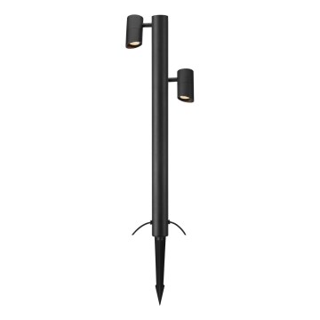 Markslöjd 108486 - Lampada LED da esterno GARDEN24 2xLED/6W/24V 99 cm IP44 nera