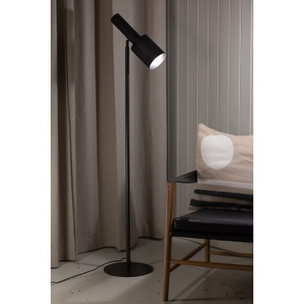 Markslöjd 108542 - Lampada da terra OZZY 1xE27/40W/230V nero