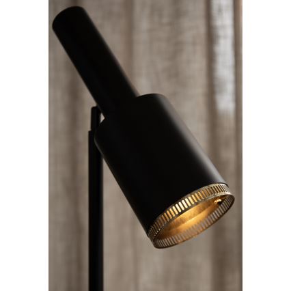 Markslöjd 108542 - Lampada da terra OZZY 1xE27/40W/230V nero