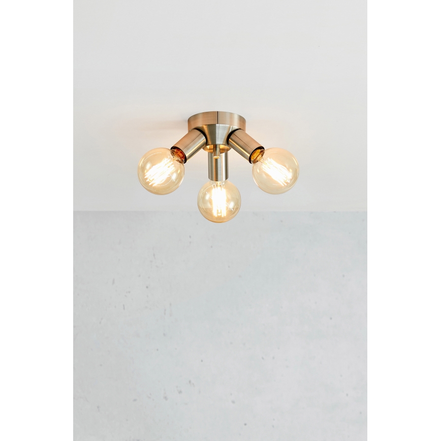 Markslöjd 108551 - Plafoniera MAZZO 3xE27/40W/230V cromo opaco