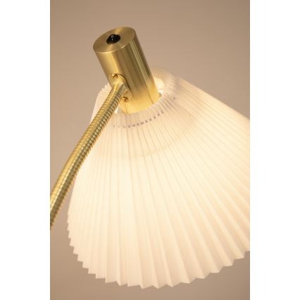 Markslöjd 108569 - Lampada con piedistallo MIRA 1xE27/40W/230V oro