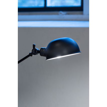 Markslöjd 108584 - Lampada da tavolo PORTLAND 1xE27/40W/230V nero