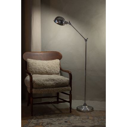 Markslöjd 108585 - Lampada con piedistallo PORTLAND 1xE27/40W/230V cromo lucido