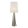 Markslöjd 108624 - Lampada da tavolo CONUS 1xE14/40W/230V bianco/cromo opaco