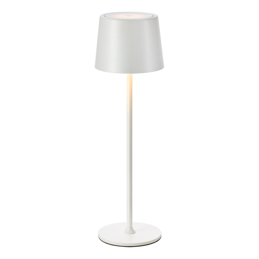 Markslöjd 108654 - Lampada ricaricabile dimmerabile a LED FIORE LED/2W/5V IP44 38 cm bianca