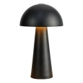 Markslöjd 108655 - Lampada da tavolo ricaricabile dimmerabile a LED FUNGI LED/1,5W/5V 2000 mAh IP44 nera