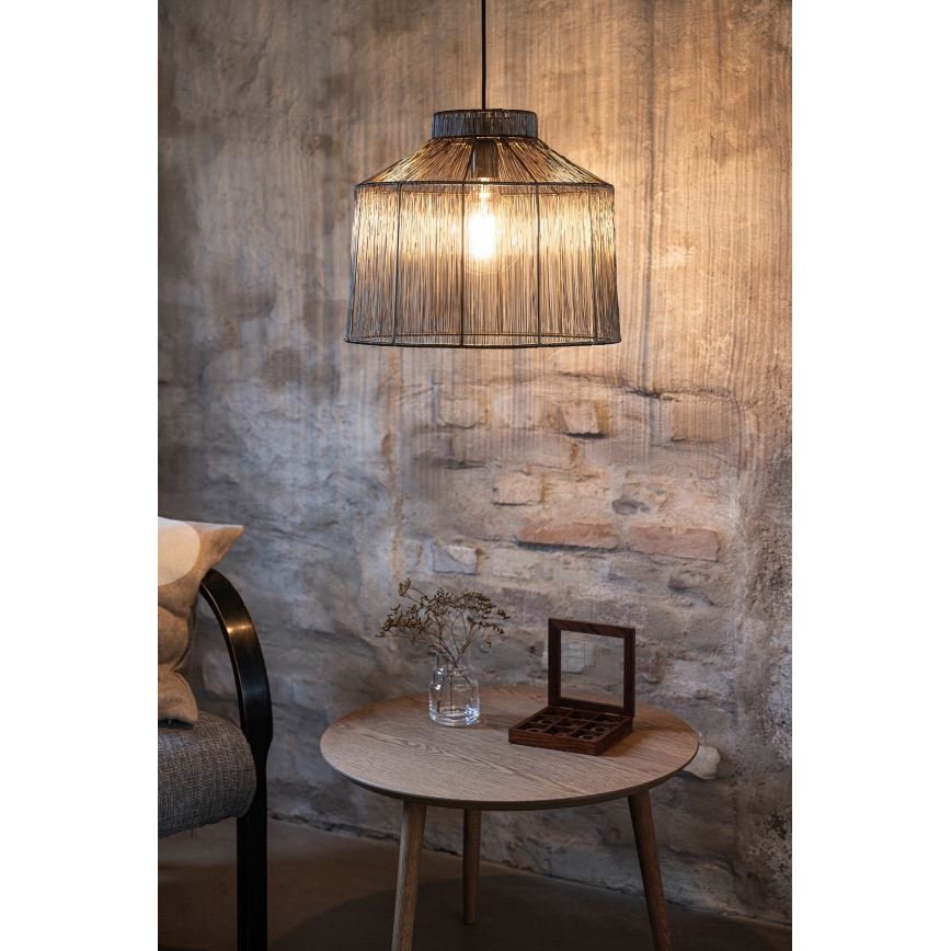 Markslöjd 108667 - Lampadario a sospensione con filo CAPANNA 1xE27/40W/230V ottone