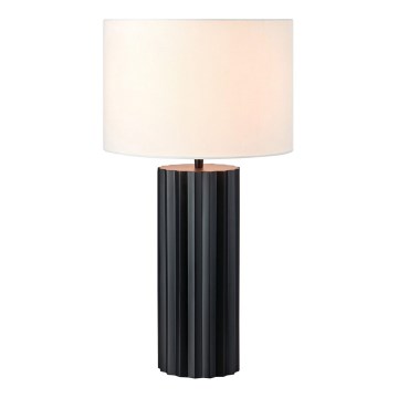 Markslöjd 108670 - Lampada da tavolo HASHIRA 1xE27/40W/230V bianco/nero