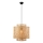 Markslöjd 108675 - Lampadario a sospensione con filo STRATI 1xE27/40W/230V beige/bambù