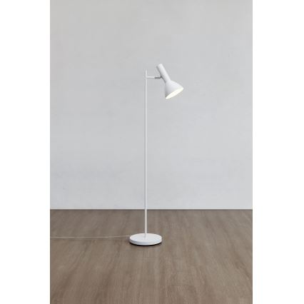 Markslöjd 108687 - Lampada con piedistallo METRO 1xE27/40W/230V bianco