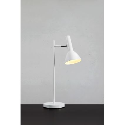 Markslöjd 108688 - Lampada da tavolo METRO 1xE27/40W/230V bianco