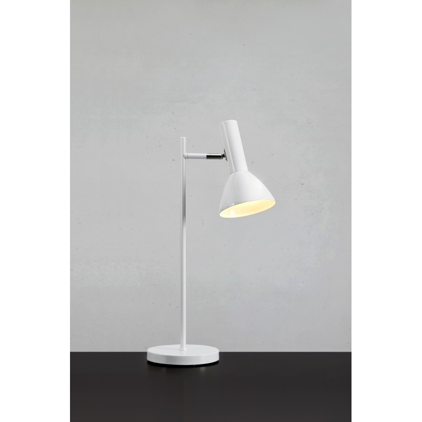 Markslöjd 108688 - Lampada da tavolo METRO 1xE27/40W/230V bianco