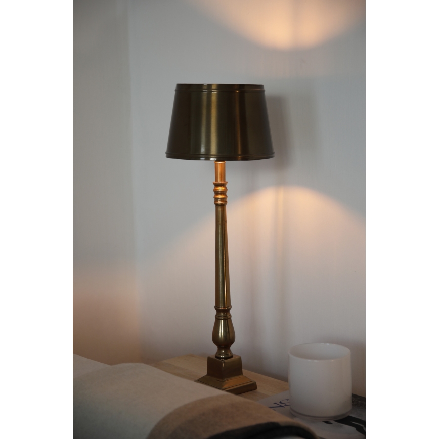 Markslöjd 108774 - Lampada da tavolo METALLO 1xE27/40W/230V oro