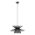 Markslöjd 108784 - Lampadario a sospensione con filo DUPLICI 1xE27/40W/230V nero/bambù