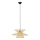 Markslöjd 108785 - Lampadario a sospensione con filo DUPLICI 1xE27/40W/230V beige/bambù