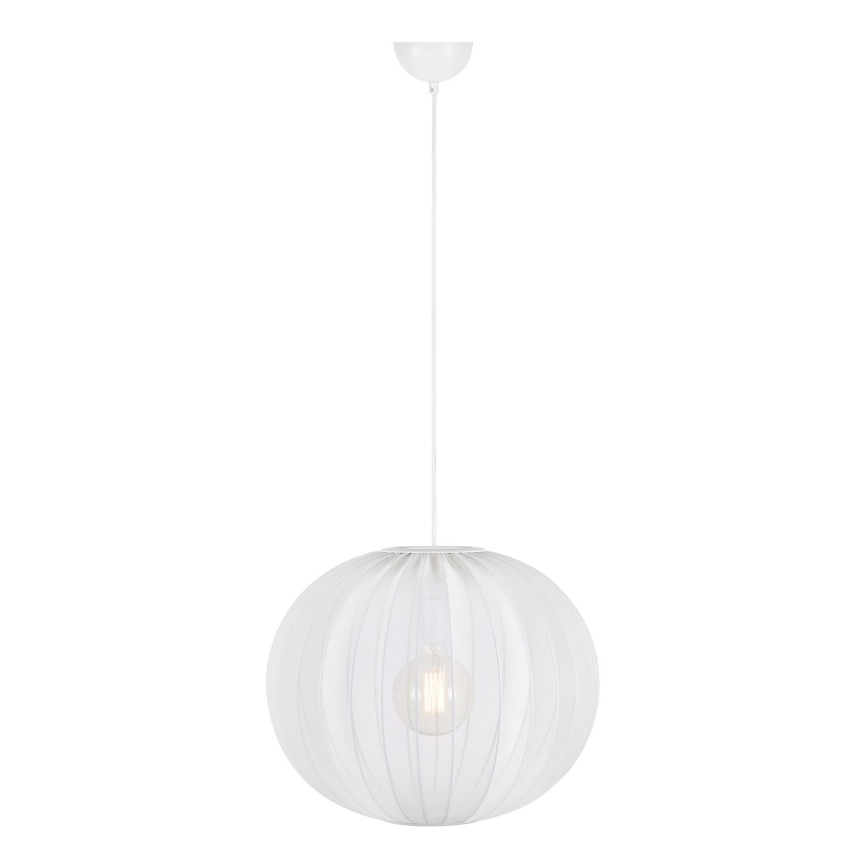 Markslöjd 108792 - Lampadario a sospensione con filo FORENCE 1xE27/40W/230V diametro 50 cm bianco