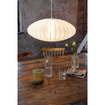 Markslöjd 108794 - Lampadario a sospensione con filo FORENCE 1xE27/40W/230V diametro 60 cm bianco