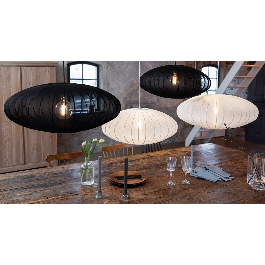 Markslöjd 108794 - Lampadario a sospensione con filo FORENCE 1xE27/40W/230V diametro 60 cm bianco