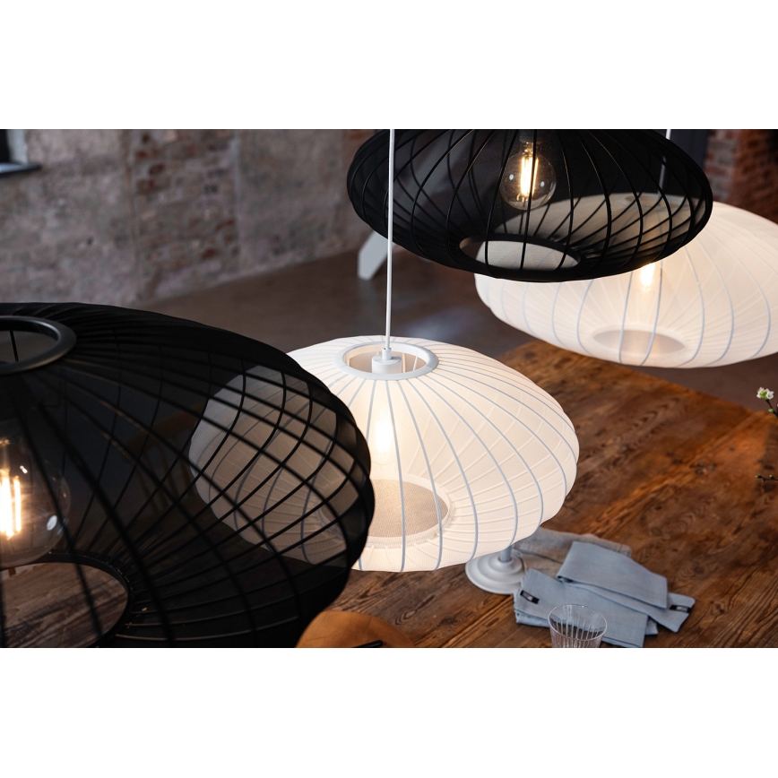 Markslöjd 108794 - Lampadario a sospensione con filo FORENCE 1xE27/40W/230V diametro 60 cm bianco