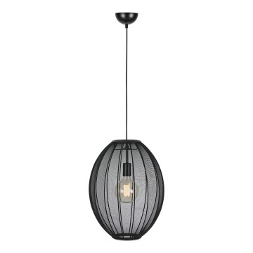 Markslöjd 108795 - Lampadario a sospensione con filo FLORENCE 1xE27/40W/230V nero