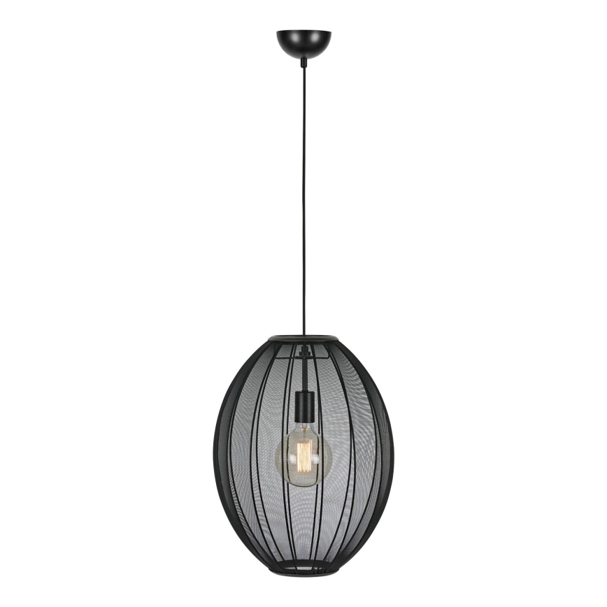Markslöjd 108795 - Lampadario a sospensione con filo FLORENCE 1xE27/40W/230V nero