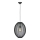 Markslöjd 108795 - Lampadario a sospensione con filo FLORENCE 1xE27/40W/230V nero