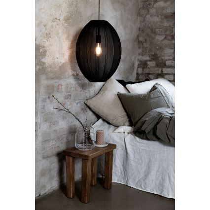 Markslöjd 108795 - Lampadario a sospensione con filo FLORENCE 1xE27/40W/230V nero