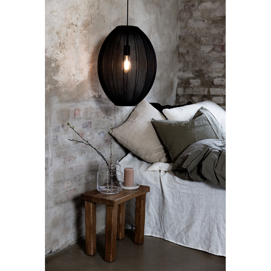 Markslöjd 108795 - Lampadario a sospensione con filo FLORENCE 1xE27/40W/230V nero