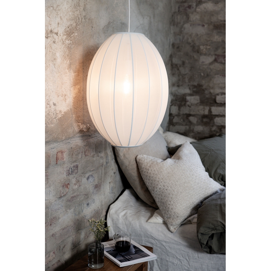 Markslöjd 108796 - Lampadario a sospensione con filo FLORENCE 1xE27/40W/230V bianco