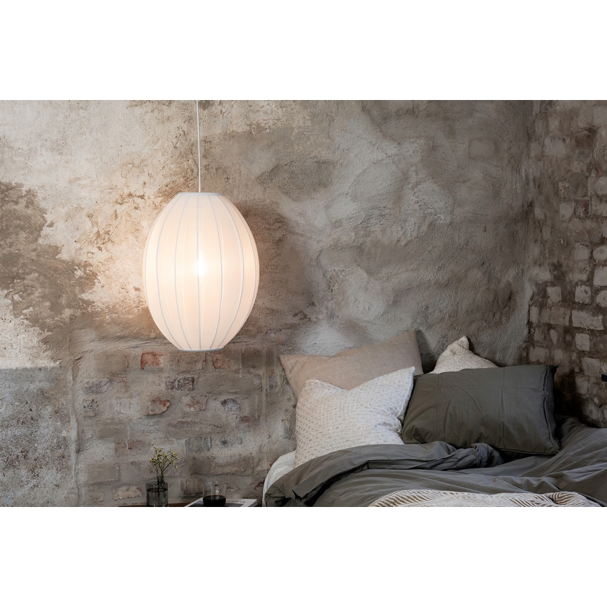 Markslöjd 108796 - Lampadario a sospensione con filo FLORENCE 1xE27/40W/230V bianco