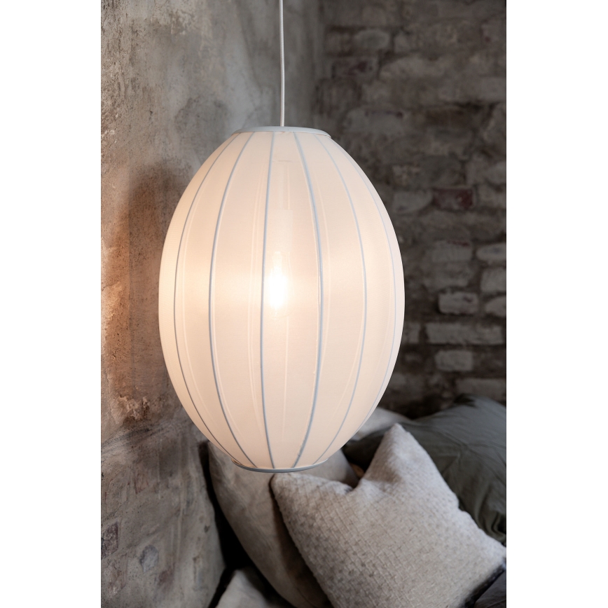Markslöjd 108796 - Lampadario a sospensione con filo FLORENCE 1xE27/40W/230V bianco