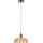 Markslöjd 108858 - Lampadario a sospensione con filo KURAGE 1xE27/40W/230V ottone/fumé beige