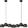 Markslöjd 108860 - Lampadario a sospensione con filo CUPOLO 7xE14/40W/230V nero
