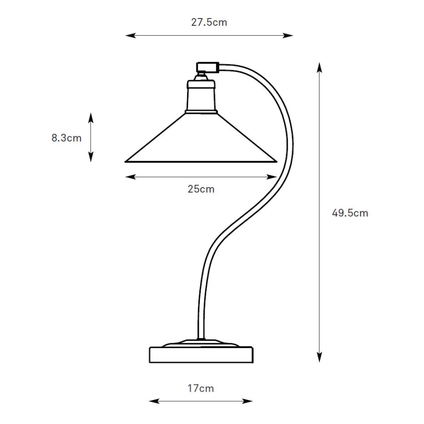 Markslöjd 108864 - Lampada da tavolo VELA 1xE27/40W/230V ottone/verde