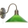Markslöjd 108866 - Applique VELA 1xE27/40W/230V ottone/verde