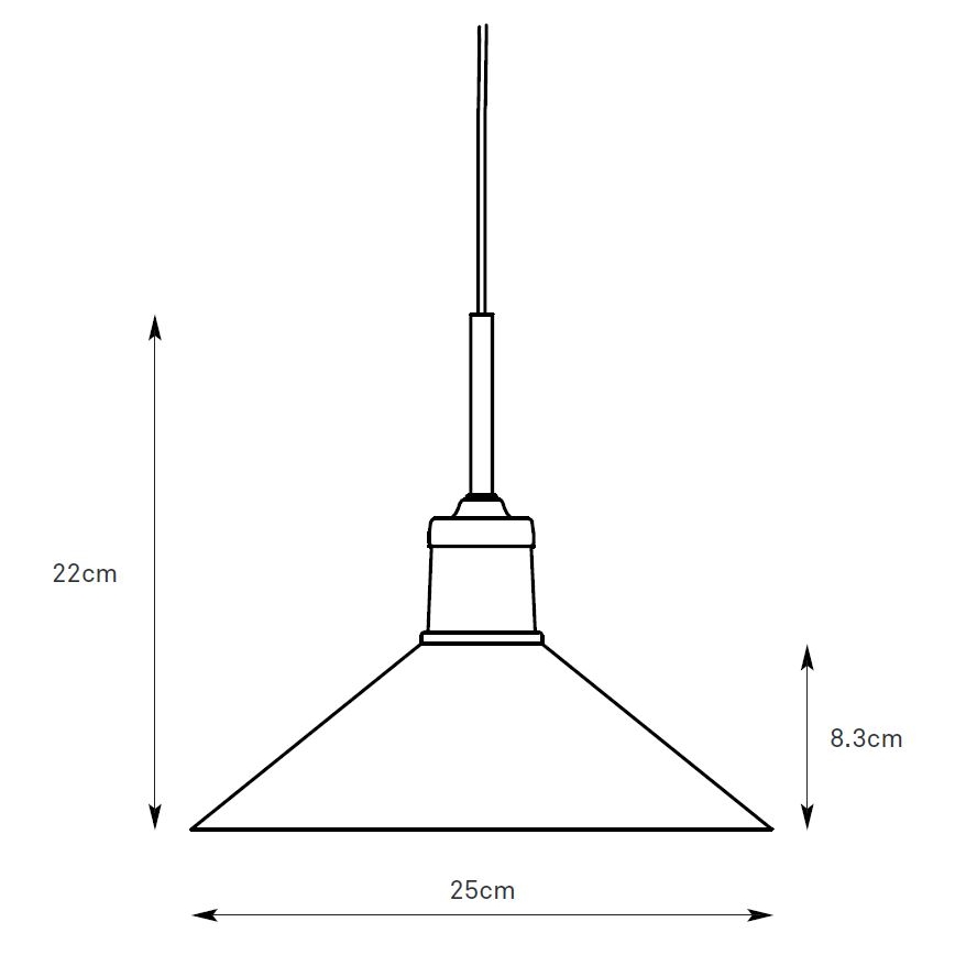 Markslöjd 108867 - Lampadario a sospensione con filo VELA 1xE27/40W/230V ottone/bianco