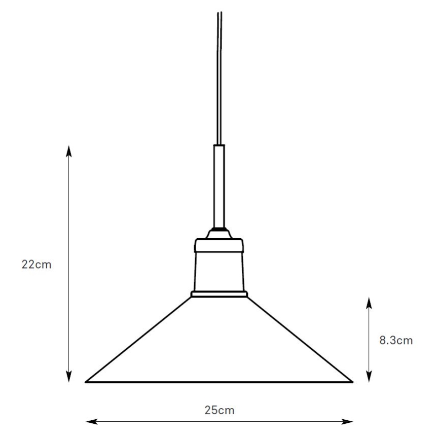 Markslöjd 108868 - Lampadario a sospensione con filo VELA 1xE27/40W/230V ottone/verde